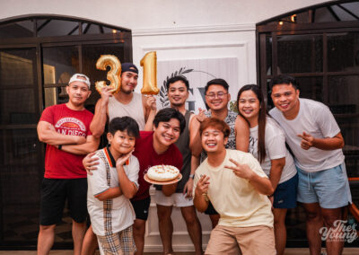 The Young Juanderer and his friends celebrating 31st birthday
